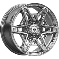 Литые диски Блэкберн (КС1129) 8.000xR17 6x139.7 DIA106.1 ET30 дарк платинум