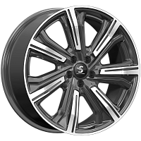 Литые диски Kleemann (КР1067) 8.500xR20 5x114.3 DIA60.1 ET30 Diamond Black Gris