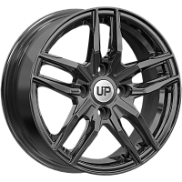 Литые диски Up125 (КС1101) 6.000xR15 4x108 DIA65.1 ET23 New Black для Peugeot 207