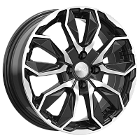 Литые диски СОЧИ (КЛ309) 6.000xR16 4x100 DIA60.1 ET45 алмаз для Lada Largus Vagon