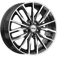 Литые диски Миконос (КС946) 6.000xR16 5x100 DIA57.1 ET38 Блэк Джек для Toyota Corona
