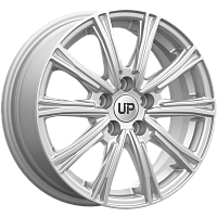 Литые диски Up123 (КС1095) 6.000xR15 5x114.3 DIA67.1 ET46 Silver Classic для Hyundai Tiburon