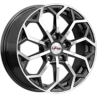 Литые диски Спейс-Нидл (КС1000) 6.500xR16 5x112 DIA66.6 ET38 Блэк Джек для Mercedes-Benz Clk-Class