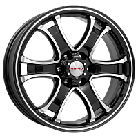 Литые диски Балеар-оригинал (КС727) (КС727) 7.500xR18 6x139.7 DIA100.1 ET33 алмаз черный для Haval H9