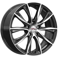 Литые диски Каzантип (КС684М) 7.500xR18 5x114.3 DIA66.1 ET40 Блэк Джек для Renault Kadjar Литые диски Каzантип (КС684М) 7.500xR18 5x114.3 DIA66.1 ET40 Блэк Джек для Renault Kadjar