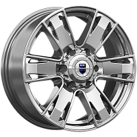 Литые диски Севенна (КС726) 7.000xR17 6x139.7 DIA100.1 ET33 дарк платинум для Opel Frontera