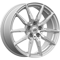 Литые диски Up121 (КС1105) 7.000xR17 5x114.3 DIA66.1 ET40 Silver Classic для Nissan Cefiro