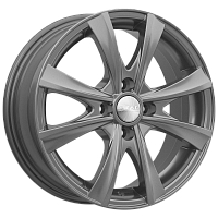 Литые диски МАЛЬТА (КЛ189) 6.000xR15 4x100 DIA54.1 ET46 графит для KIA