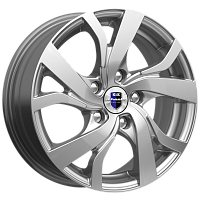 Литые диски Палермо (КС668) 6.000xR15 5x114.3 DIA67.1 ET39 дарк платинум для Mazda Capella