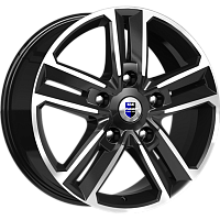 Литые диски Backfire (КС763М) 8.000xR18 5x114.3 DIA67.1 ET40 алмаз черный для Toyota Rav4 Hybrid