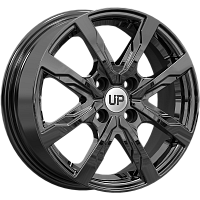 Литые диски Up122 (КС1092) 6.000xR15 4x114.3 DIA66.1 ET40 New Black для Nissan Sunny