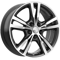 Литые диски МЕЛЬБУРН (КЛ245) 7.000xR17 5x114.3 DIA67.1 ET45 алмаз для Москвич 6