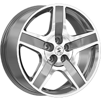 Литые диски КР008 (20_Teramont) (КР008) 8.500xR20 5x112 DIA57.1 ET34 Diamond gloss graphite для Volkswagen Teramont