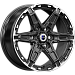 Дистрикт (КС1159) 8.000xR18 6x139.7 DIA106.1 ET25 черный бриллиант