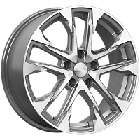 Литые диски АТАКОР (КЛ376) 7.000xR17 5x112 DIA66.6 ET40 алмаз графит для Mercedes-Benz Glb