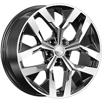 Литые диски ЛАМБЕРТ (КЛ370) 7.500xR18 5x112 DIA66.6 ET37 алмаз для Skoda Octavia  Combi