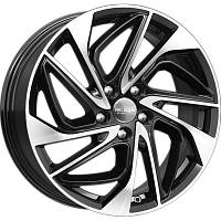 Литые диски КС883 (ZV 18_RAV4 XA5) (КС883) 7.000xR18 5x114.3 DIA60.1 ET35 алмаз черный SK для Lexus Rx