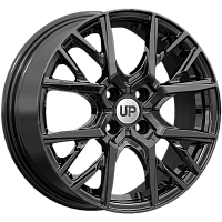 Литые диски Up124 (КС1104) 6.500xR16 4x100 DIA67.1 ET39 New Black для Opel Astra