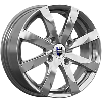 Литые диски Джемини (КС617) 6.000xR15 4x114.3 DIA67.1 ET40 дарк платинум для Vortex Estina