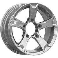 Литые диски Триал (КС621) 6.500xR15 5x139.7 DIA110.1 ET5 дарк платинум для Lada Lada  4x4