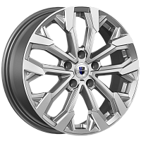 Литые диски Морейн (КС1046) 6.500xR17 5x108 DIA65.1 ET43 дарк платинум для Chery M11