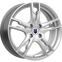 Литые диски Солар (КС875) 7.000xR17 4x100 DIA67.1 ET38 сильвер SK для Opel Astra Gtc