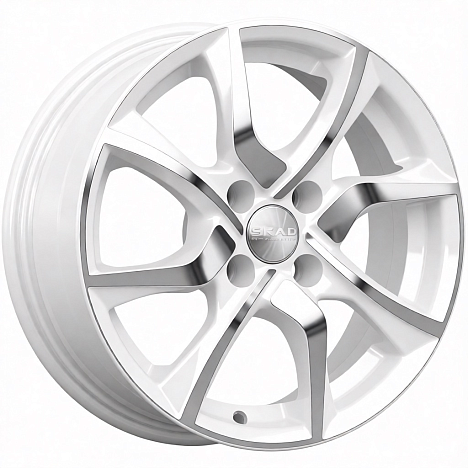 ТУЛОН (КЛ233) 6.000xR15 4x114.3 DIA67.1 ET44 алмаз-белый ТУЛОН (КЛ233) 6.000xR15 4x114.3 DIA67.1 ET44 алмаз-белый