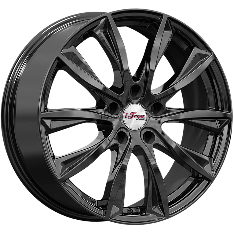 Каzантип (КС684М) 7.500xR18 5x114.3 DIA66.1 ET40 BK Каzантип (КС684М) 7.500xR18 5x114.3 DIA66.1 ET40 BK