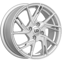 Литые диски Up115 (КС1033) 6.500xR15 4x100 DIA60.1 ET45 Silver Classic