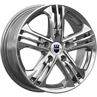 Литые диски Trinity (КС615) 6.000xR15 5x100 DIA67.1 ET39 дарк платинум для Pontiac Vibe