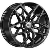 Литые диски Up110 (КС994) 7.500xR17 5x114.3 DIA67.1 ET40 New Black для Mazda 6 Mps