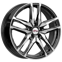 Литые диски Бомбей (КС1075) 6.500xR18 5x108 DIA60.1 ET33 Блэк Джек для Kaiyi