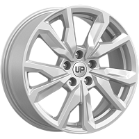 Литые диски Up114 (КС1023) 7.000xR17 5x108 DIA65.1 ET43 Silver Classic для Citroen C4 Spacetourer