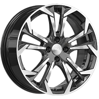 Литые диски ДУНАЙ (КЛ364) 7.000xR17 4x100 DIA60.1 ET43 алмаз для Lada Largus Vp