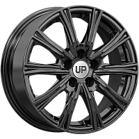 Литые диски Up123 (КС1095) 6.000xR15 5x100 DIA67.1 ET45 New Black для Toyota Premio