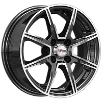 Литые диски Майами лайт (КС1029) 5.500xR14 4x98 DIA58.5 ET35 Блэк Джек для SEAT Marbella