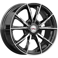 Литые диски Сион (КС1055) 6.500xR15 5x100 DIA67.1 ET45 Блэк Джек для Rover 75