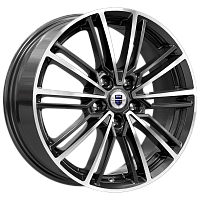 Литые диски Эрфурт (КС898) 7.000xR17 5x112 DIA66.6 ET45 алмаз черный для Volkswagen Jetta Литые диски Эрфурт (КС898) 7.000xR17 5x112 DIA66.6 ET45 алмаз черный для Volkswagen Jetta