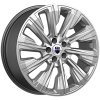 Литые диски Галего (КС1039) 7.500xR19 5x108 DIA63.35 ET49 дарк платинум для Volvo Xc70