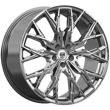 Элерон (КС1168) 9.000xR20 5x120 DIA64.1 ET35 дарк платинум Элерон (КС1168) 9.000xR20 5x120 DIA64.1 ET35 дарк платинум