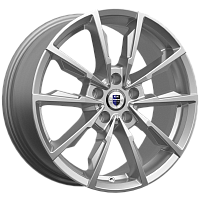 Литые диски Меренге (КС902) 7.500xR17 5x108 DIA67.1 ET35 дарк платинум для Volvo S60r