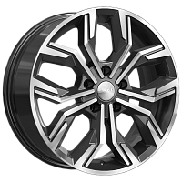 Литые диски АМИАТА (КЛ327) 7.000xR17 5x114.3 DIA66.1 ET45 алмаз для Renault Megane Coupe