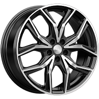 Литые диски АРИКА (КЛ1083) 8.000xR19 5x108 DIA63.35 ET52.5 Алмаз бархат новый для Ford Mondeo