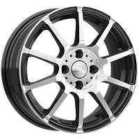 Литые диски АКИТА (КЛ285) 6.000xR15 4x100 DIA67.1 ET45 алмаз