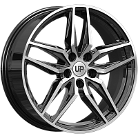 Литые диски Up112 (КС1017) 7.000xR18 5x112 DIA57.1 ET43 New Diamond для Jetta