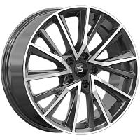 Литые диски КР010 (18_Xceed) (КР010) 7.500xR18 5x114.3 DIA67.1 ET45 Diamond Black Gris для Changan Cs55 Plus