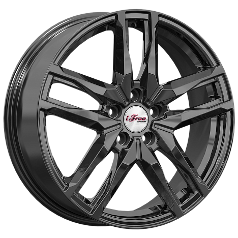 Бомбей (КС1075) 6.500xR18 5x114.3 DIA54.1 ET50 BK Бомбей (КС1075) 6.500xR18 5x114.3 DIA54.1 ET50 BK