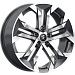 КР015 (19_Peugeot 5008) (КР015) 7.500xR19 5x108 DIA65.1 ET42 Diamond Black Gris