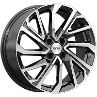 Литые диски Неом (Vesta Cross/XRAY) (КС1172) 6.500xR16 4x100 DIA60.1 ET41 алмаз черный для Lada Xray Cross