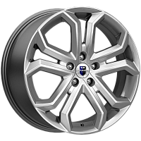 Литые диски Пандора (КС466) 8.500xR19 5x114.3 DIA67.1 ET45 дарк платинум для Acura
